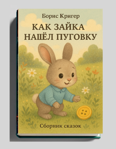 Аудиокнига Кригер Борис – Как Зайка нашёл пуговку (Сборник аудиосказок )