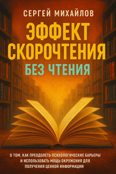 Аудиокнига Михайлов Сергей – Эффект скорочтения без чтения