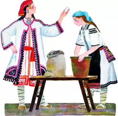 Аудиокнига Мордовская сказка – Девушка-березка
