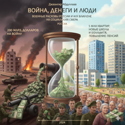 Слушайте бесплатные аудиокниги на русском языке | Audiobukva.ru Абдуллаев Джахангир – Война, деньги и люди: военные расходы России и их влияние на социальную сферу