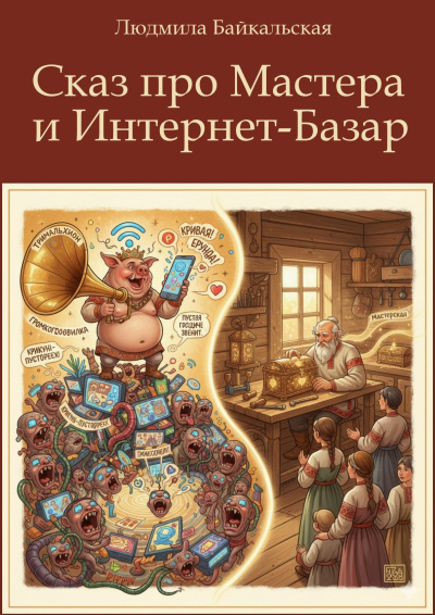 Аудиокнига Байкальская Людмила – Сказ про Мастера и Интернет-базар