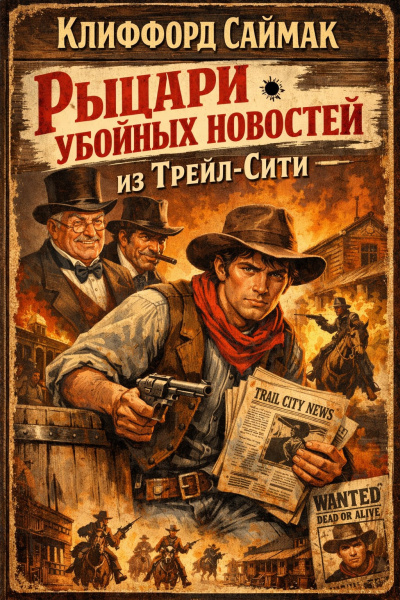 Слушайте бесплатные аудиокниги на русском языке | Audiobukva.ru Саймак Клиффорд – Рыцари убойных новостей из Трэйл-Сити